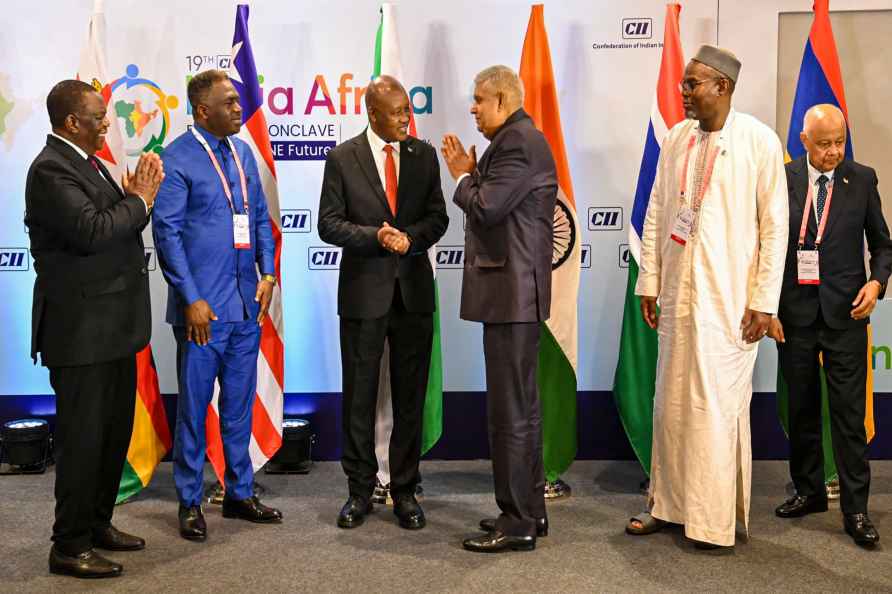 Jagdeep Dhankhar receives VPs of African nations