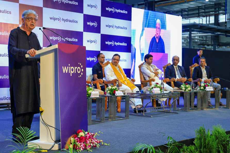 Wipro Hydraulic Plant inauguration