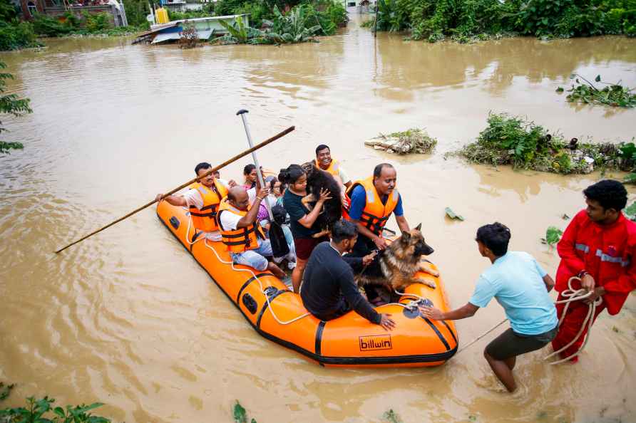 Tripura floods: Rescue work underway