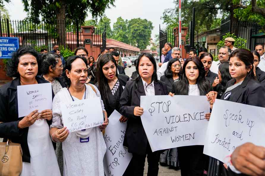 Protest march against sexual violence