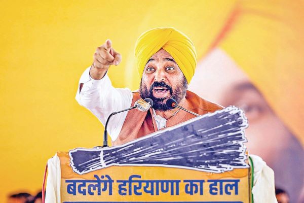 People ready to write new story through ballots, says Punjab CM Mann at Haryana rally