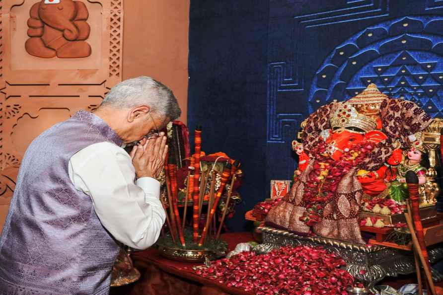 Ganesh Chaturthi at Piyush Goyal's residence