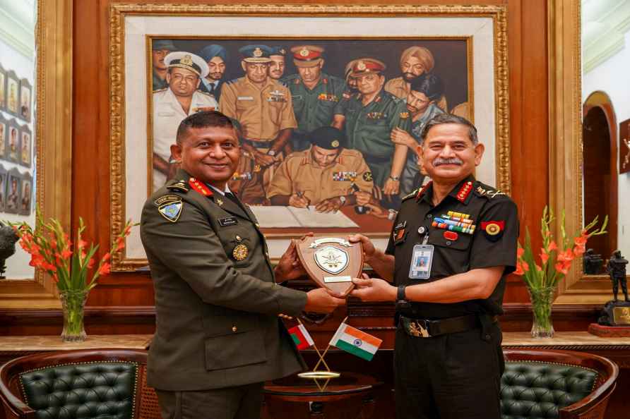 COAS Gen Dwivedi with Maldives’ Chief of Defence Force?