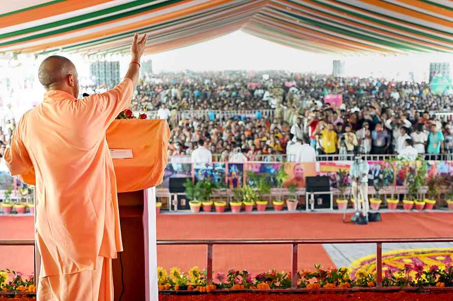 Yogi in Ambedkar Nagar