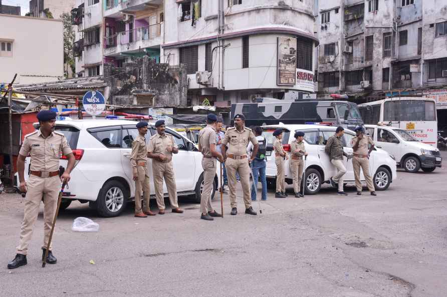 Security following clash amid Ganesh Chaturthi in Surat