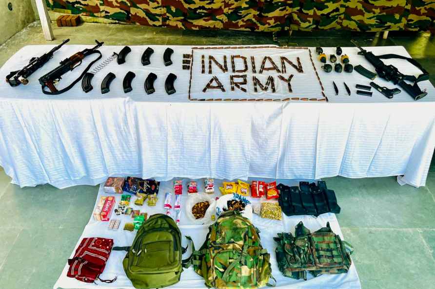 Ammunition recovered in Operation Kanchi