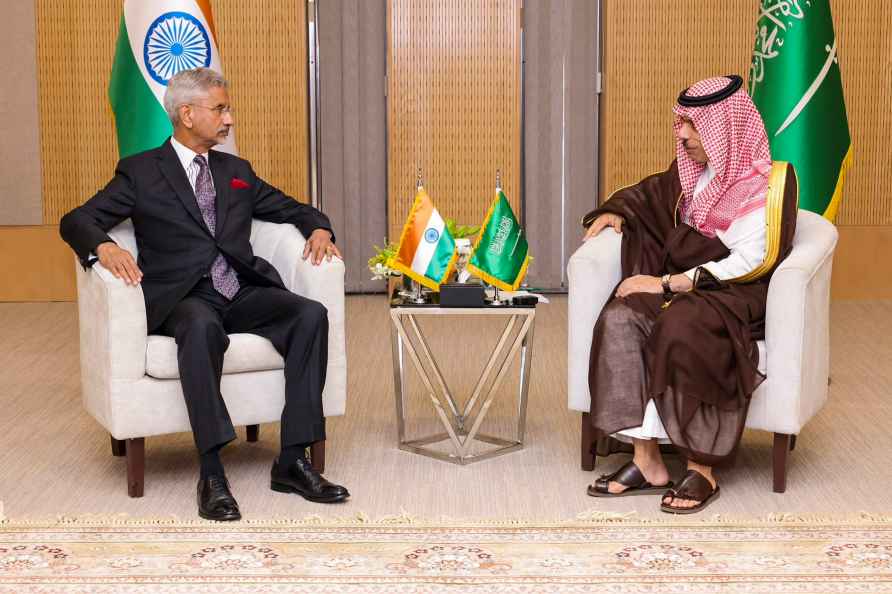 Jaishankar, Faisal bin Farhan Al-Saud meet