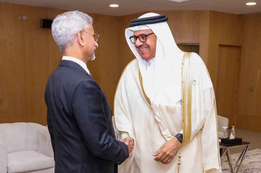 Jaishankar meets Bahrain's Foreign Minister