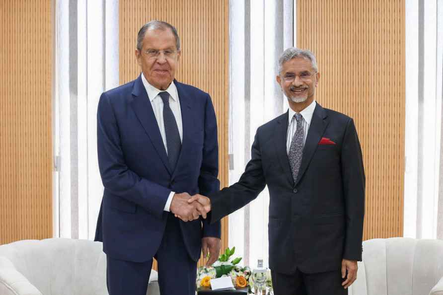 EAM with Russian FM in Riyadh