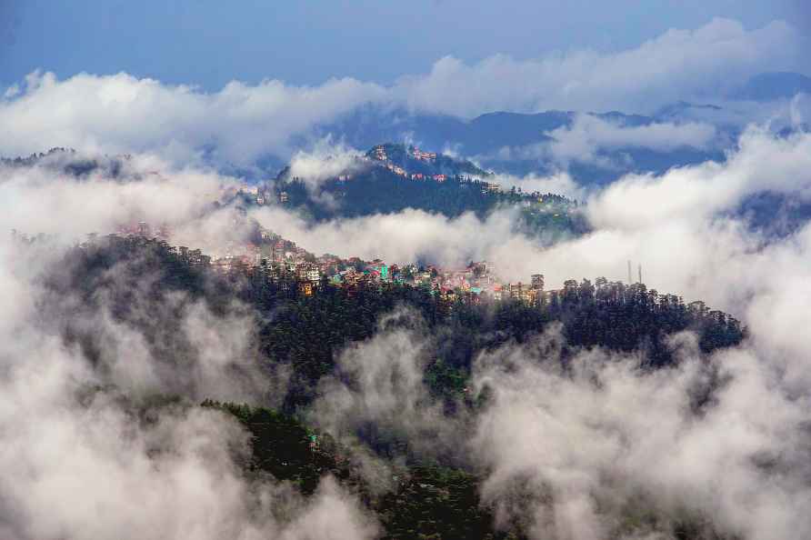 Low clouds in Shimla