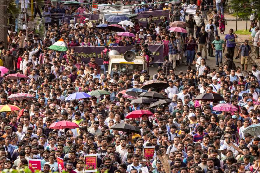 Junior doctors protest in Kolkata