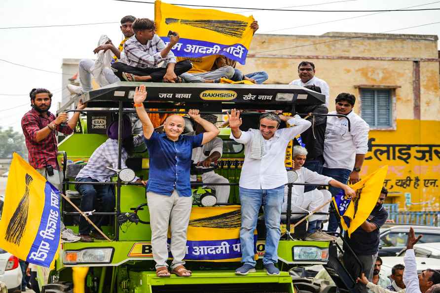 Manish Sisodia in Haryana