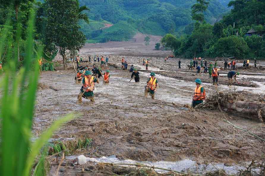 Aftermath of Typhoon Yagi in Vietnam