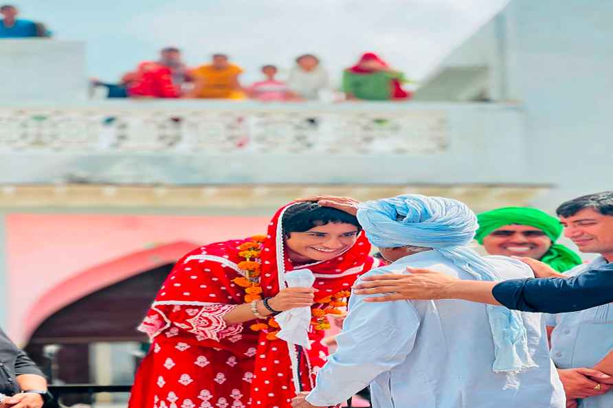 Vinesh Phogat campaigns for Haryana polls