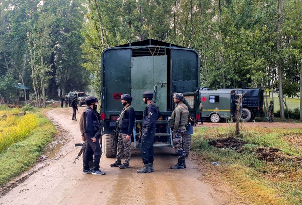 Two terrorists killed, 5 security personnel injured in ongoing J&K encounter