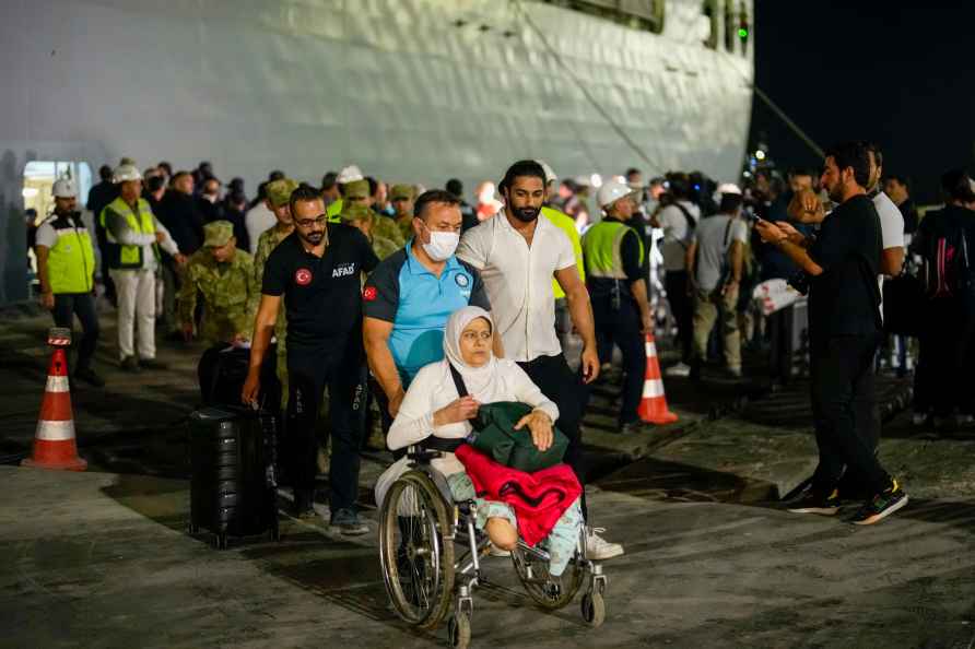 Evacuated from Lebanon's capital Beirut