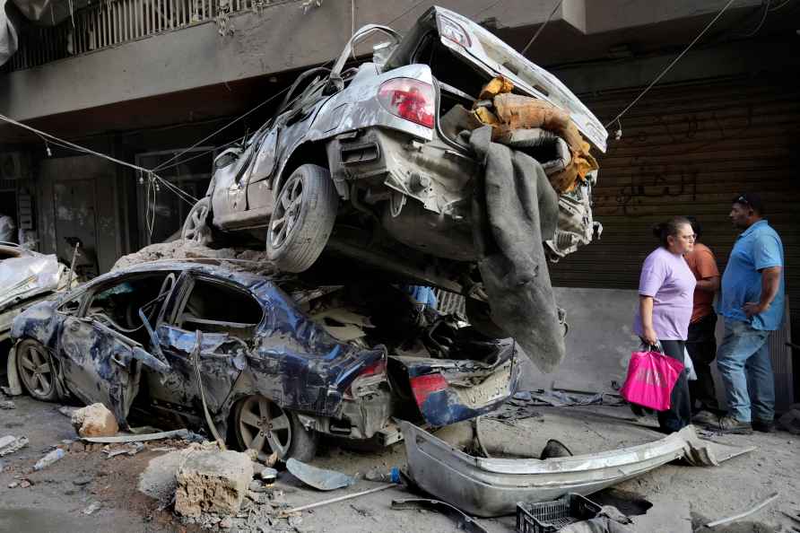 Israeli airstrike, in Beirut