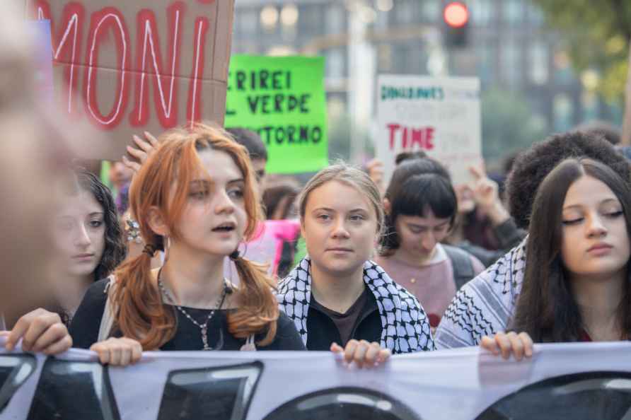 Future's Climate Strike march, in Milan