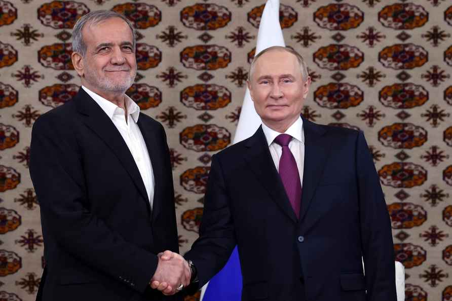 Vladimir Putin, Masoud Pezeshkian