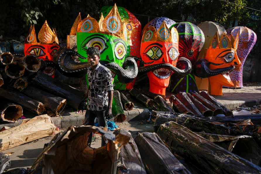 Dussehra festival preparation