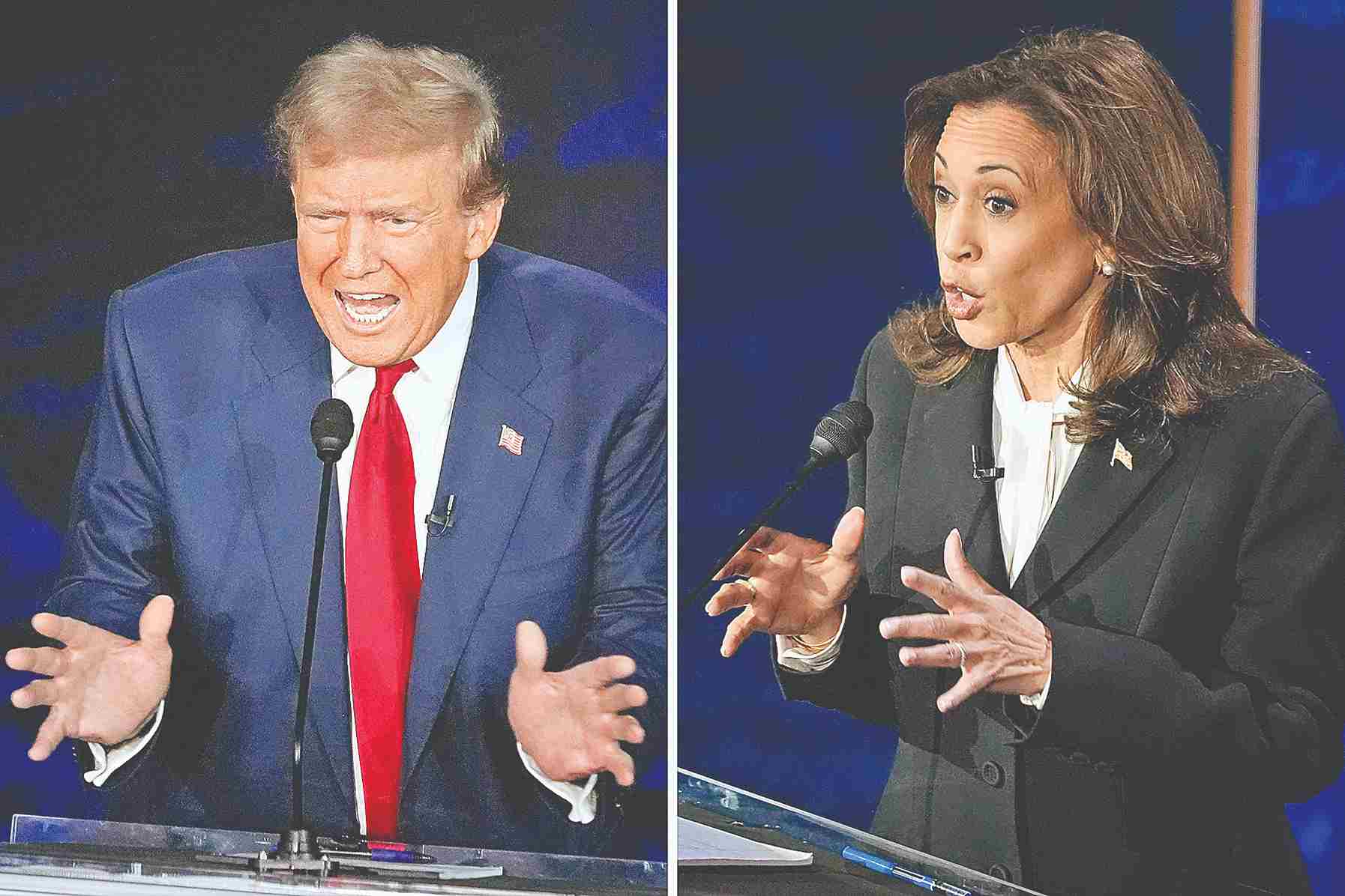 Polls show tie as Harris appears to slip; 2 US dailies refuse to endorse candidates  