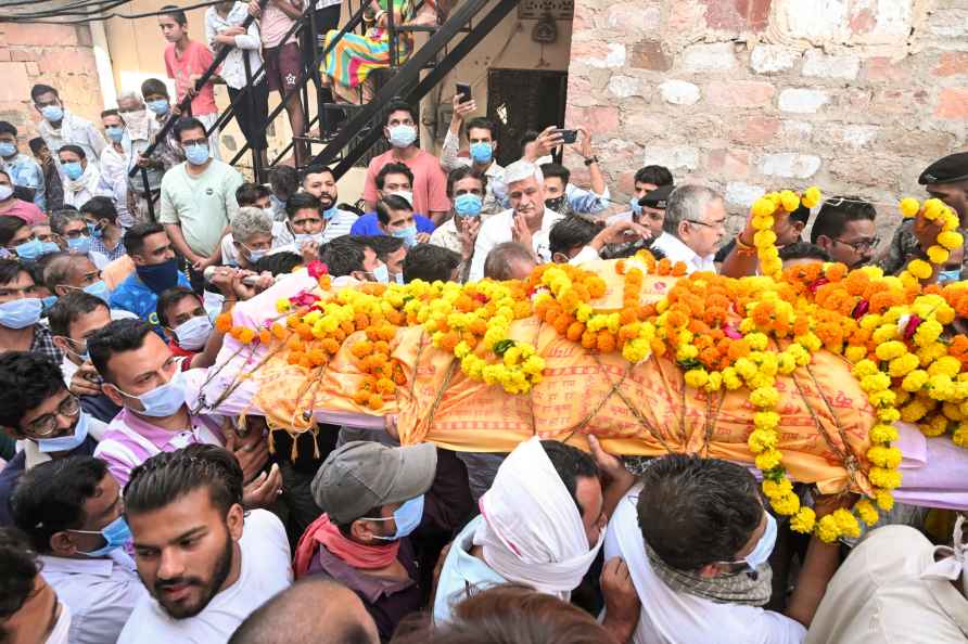 Funeral of Mahendra in Jodhpur