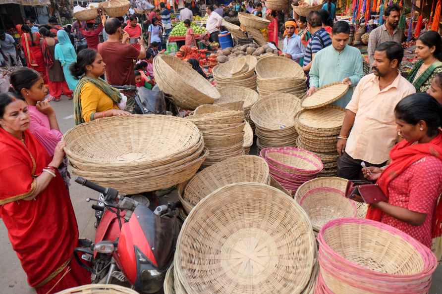 Preps for Chhath Puja