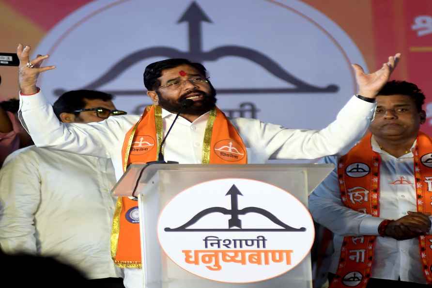 Eknath Shinde campaigns for Maharashtra polls