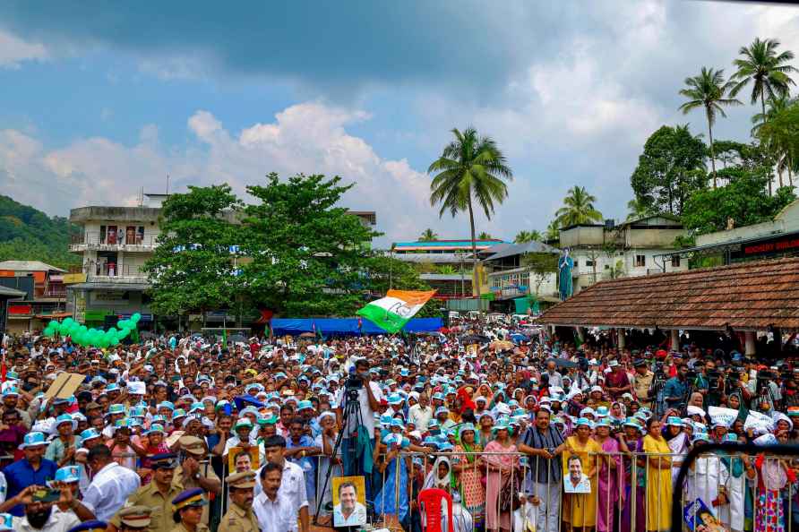 Priyanka Gandhi's rally in Wayanad