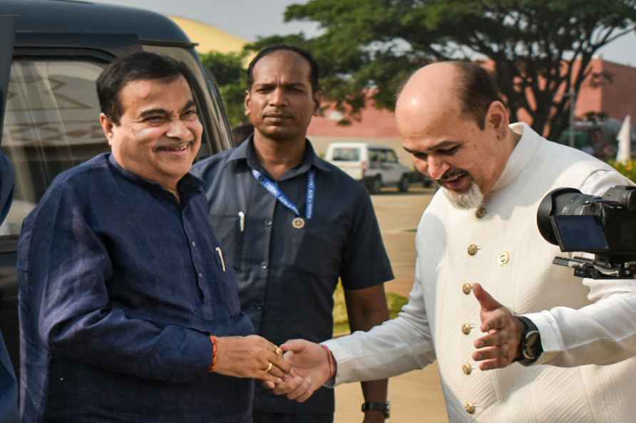 Nitin Gadkari in Pune