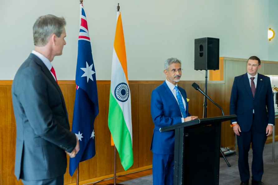 Jaishankar in Canberra