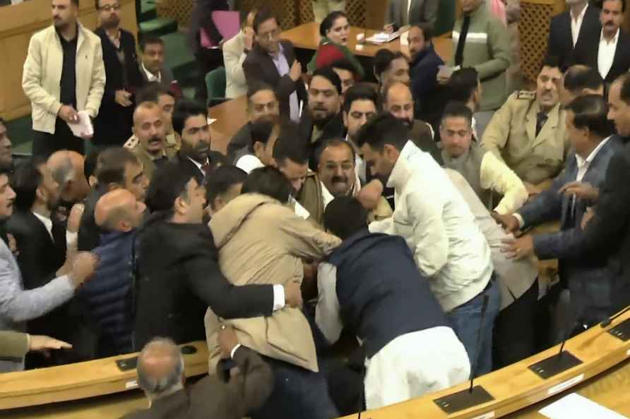 Uproar in J-K Assembly