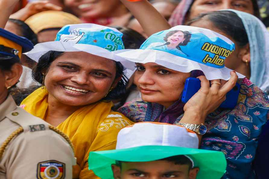 Wayanad LS bypoll: Priyanka Gandhi Vadra in Kerala