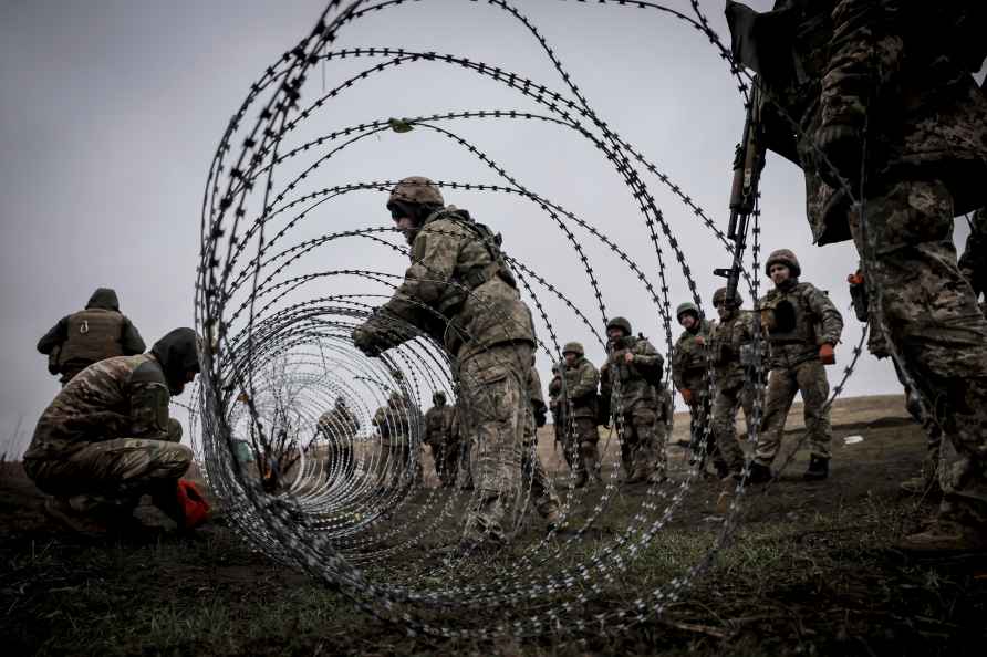 Mechanised Brigade at training field in Donetsk region