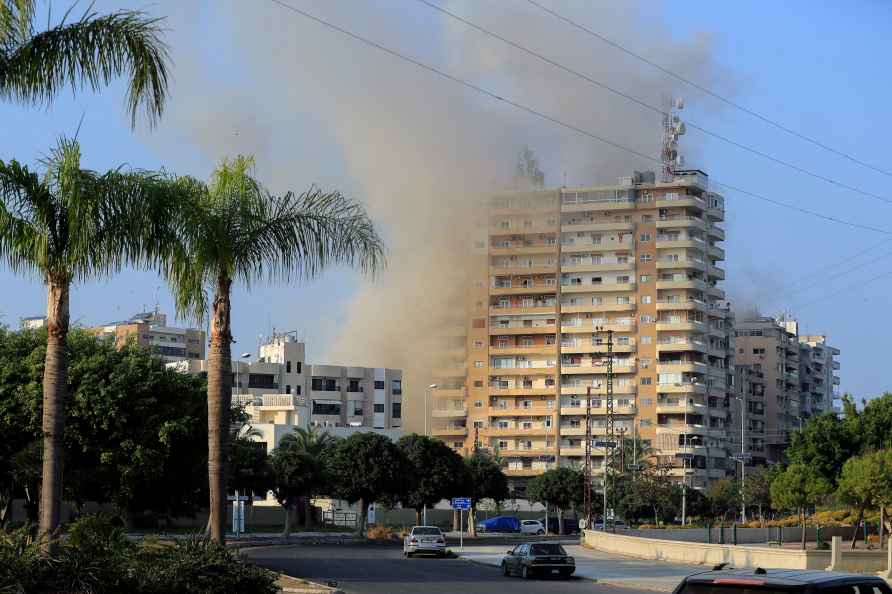 Israeli airstrikes in Tyre, southern Lebanon