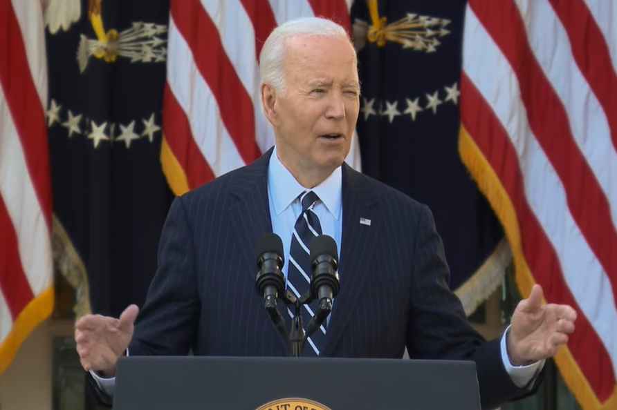 Joe Biden addresses nation