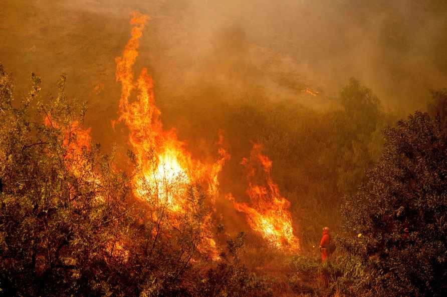 Mountain Fire in Calif