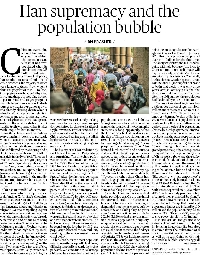 Han supremacy and the population bubble