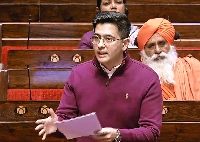 Raghav Chadha's name marked 'shifted' in Punjab SIR rolls; alleges AAP's politics of revenge