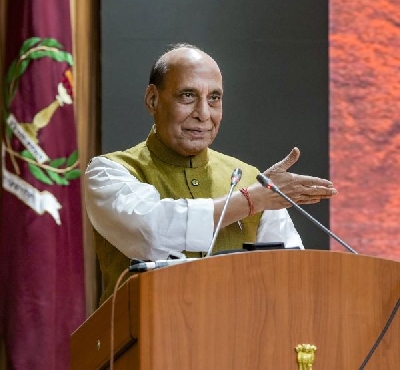 Think critically, leverage AI to gain strategic advantage: Rajnath to military leaders