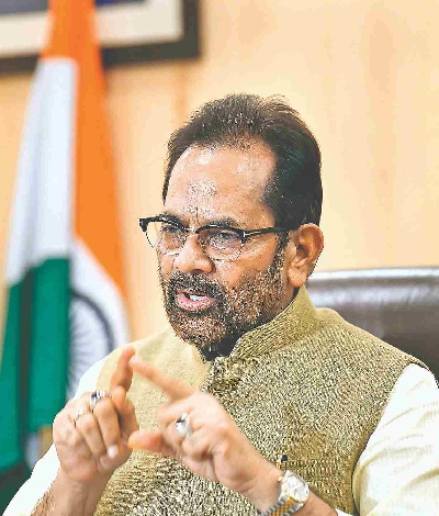 Centre, J&K govt will implement what will be best according to Constitution: Naqvi on statehood 