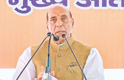 Rajnath Singh to attend Army Commanders' Conference in Gangtok