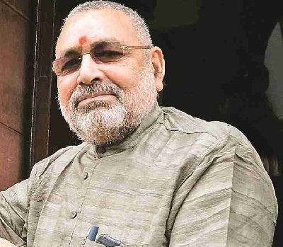 Giriraj Singh blames Akhilesh Yadav, Congress for Bahraich violence