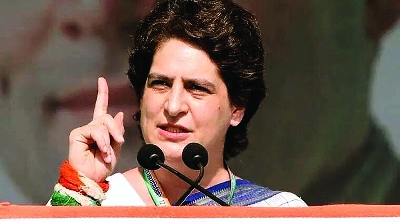 Priyanka Gandhi seeks probe into Ram Temple donation theft