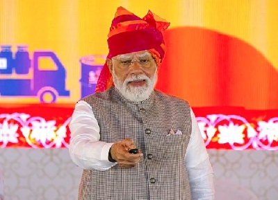 BJP governments deliver projects, not just promises: PM Modi at Pachpadra Refinery inauguration