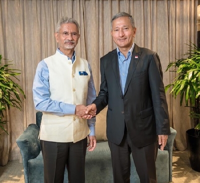 EAM Jaishankar, Singapore FM Balakrishnan discuss ways to deepen strategic ties