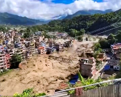 Bihar on alert over possible rise in Gandak river's water level after Nepal flash floods 