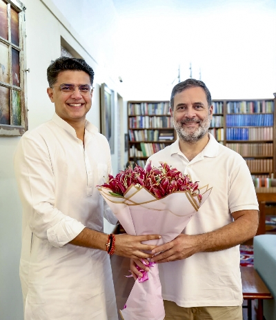 Sachin Pilot meets Rahul, Priyanka after Punjab appointment; 2027 poll strategy discussed
